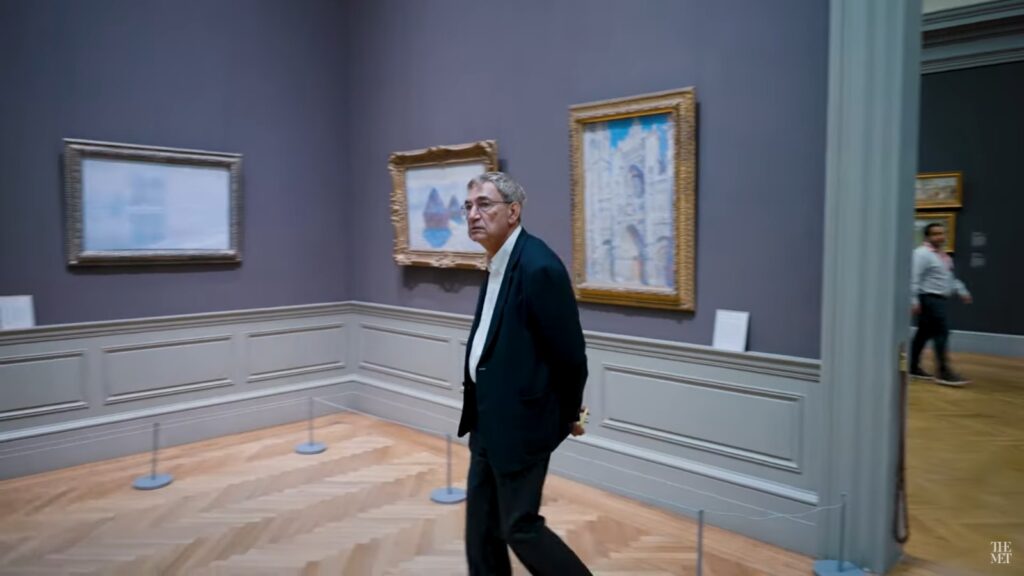 Orhan Pamuk escritor premio nobel literatura pintor