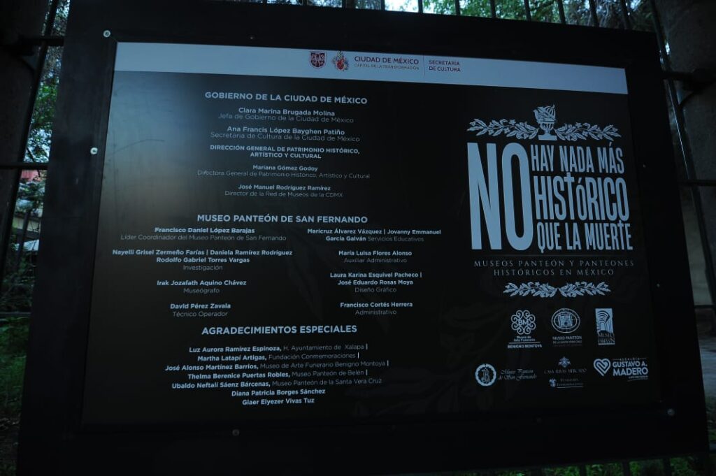 Visibilizan riqueza histórica, artística y arquitectónica de panteones 7 Museo Panteón San Fernando riqueza histórica muerte