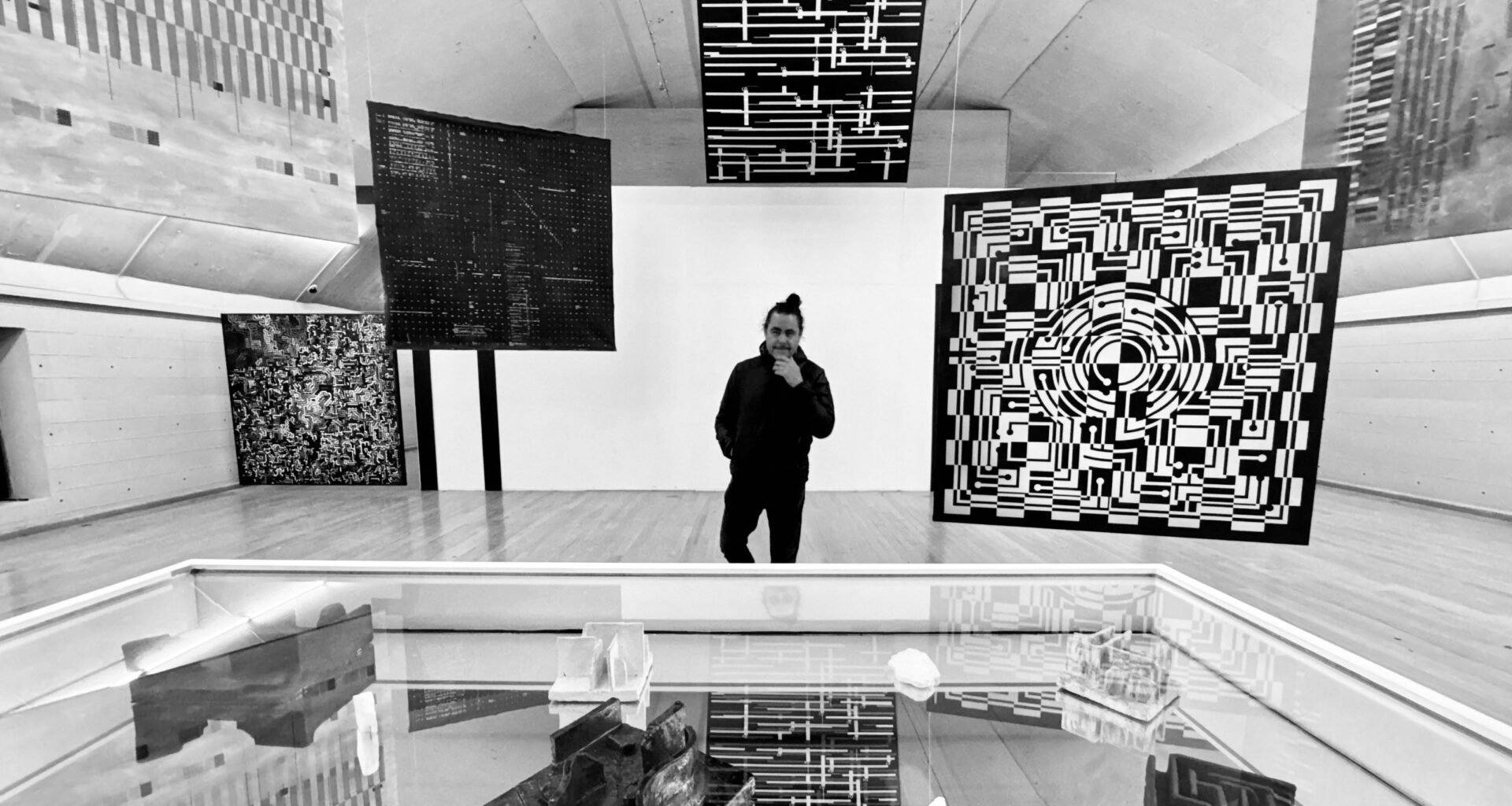Códigos artista Ernesto Ríos Gabriela Gorab galeria