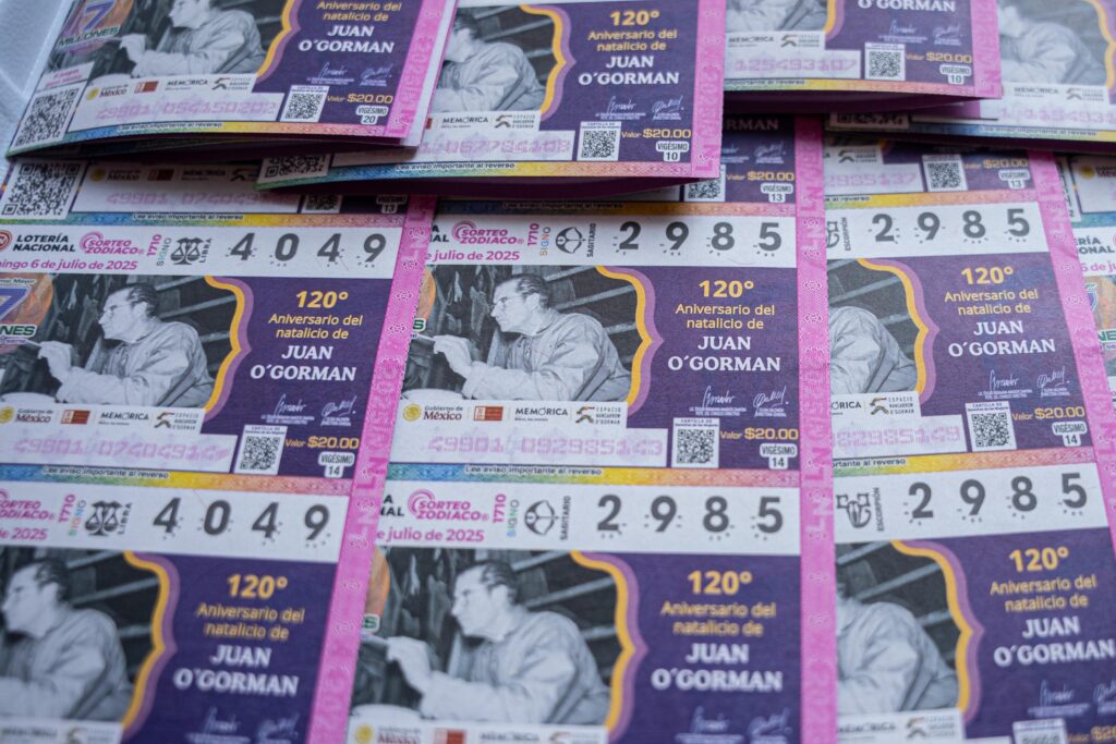 Con Premio Mayor de 7 mdp, difunden vida de Juan O'Gorman 8 Premio mayor lotería nacional Juan O'Gorman sorteos