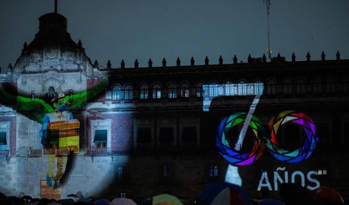 videomapping memoria Luminosa méxico tenochtitlan