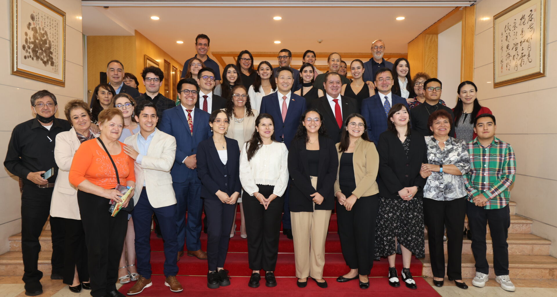 China becario embajador Daojiang Amexcid ingenieria