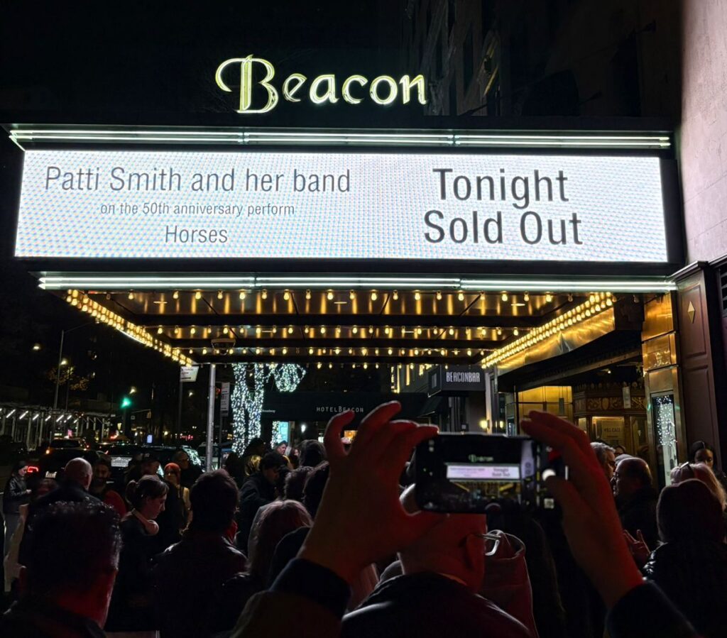 El canon bajo sospecha: Patti Smith y el privilegio 6 Patti Smith en vivo los 50 años de su álbum Horses