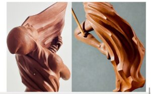 Claire Becker: la escultura como una sinfonía 7 La escultora francesa Claire Becker creó Marianne ou la Liberté