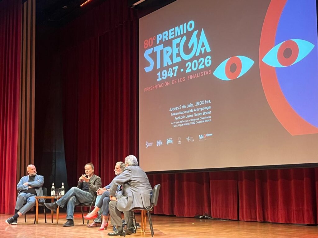 Italia presenta premio Strega en México rumbo a la FIL 6 Italia presenta premio Strega en México rumbo a la...
